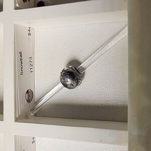 Trollbeads Snowball Sterling Silver Bead